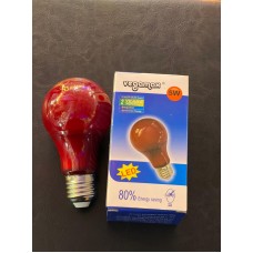 5 WATT KIRMIZI RENK KASA KIRMIZI IŞIK 400LÜMEN 220 VOLT LED AMPUL