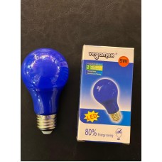 5 WATT MAVİ  RENK  KASA MAVİ IŞIK 400LÜMEN 220 VOLT  LED AMPUL