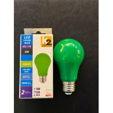 5 WATT YEŞİL RENK KASA YEŞİL IŞIK 400LÜMEN 220 VOLT LED AMPUL