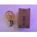 G45 Filament Edison Tip Rustik E-27 Amber Cam Amber Işık Dimmerli 4 Watt 1800 Kelvin Led Ampul 