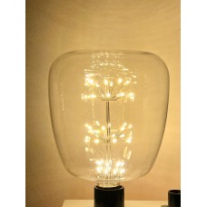 1.6 WATT SMD LEDLİ BALKABAĞI MODELİ 17CM YÜKSEKLİK  15 CM GENİŞLİK ÖLÇÜLÜ DEKORATİF AMPÜL