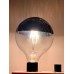 6 WATT E27 DUYLU G125 MODELİ YARI GOLD CAM DESENLİ DEKORATİF LED RUSTİK AMPUL