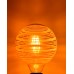 6 WATT E27 DUYLU G125 MODELİ ÇİZGİ DESENLİ GÜNIŞIĞI DEKORATİF LED RUSTİK AMPUL