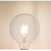 6 WATT ŞEFFAF CAMLI G125 MODELİ 540 LÜMEN 2700 KELVİN GÜNIŞIĞI LED RUSTİK AMPUL