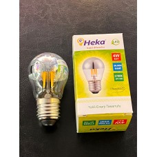 4 WATT G45 MODELİ 220 LÜMEN 2700 KELVİN GÜNIŞIĞI KROM AYNALI ENDİREKT RUSTİK AMPUL