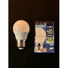 5 WATT E27 G45 4000 KELVİN ILIK BEYAZ 480 LÜMEN LED AMPUL