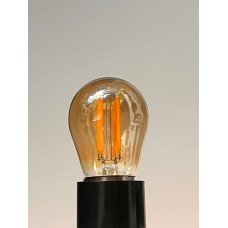 4 WATT E27 DUYLU G45 MODELİ AMBER CAMLI  310 LÜMEN 2200 KELVİN GÜNIŞIĞI DİMMERLİ LED RUSTİK AMPUL