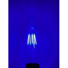 4 WATT MAVİ IŞIK DİMMERLİ ST64 LED RUSTİK AMPUL