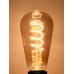 4 WATT E27 DUYLU TWİST MODEL  250 LÜMEN 2000 KELVİN GÜNIŞIĞI DİMMERLİ ST64 LED RUSTİK AMPUL