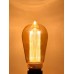 4 WATT E27 DUYLU 190 LÜMEN 1800 KELVİN AMBER IŞIK NASA LED RUSTİK AMPUL