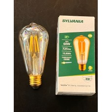 7 WATT E27 DUYLU 725 LÜMEN 2500 KELVİN GÜNIŞIĞI ST64 LED RUSTİK AMPUL