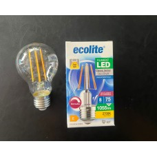 8 WATT DİMMERLİ E-27 DUYLU 1055 LÜMEN 2700 KELVİN SARI IŞIK A60 ŞEFFAF CAM DİMMABLE LED AMPUL 8 WATT DİMMERLİ E-27 DUYLU 1055 LÜMEN 2700 KELVİN SARI IŞIK A60 ŞEFFAF CAM DİMMABLE LED AMPUL
