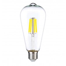 ERD-209 ST64 ŞEFFAF 6W 6500K E27 LED AMPUL