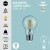 6W A60 RUSTIK AMPUL 3000K -E27