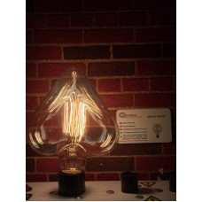 KALPLİ FLAMANLI RUSTİK AMPÜL DEKORATİF 40 WATT 