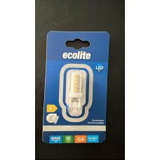 ECOLİTE 3.2 WATT 420 LÜMEN 4000 KELVİN SICAK BEYAZ IŞIK G9 KAPSÜL LED AMPUL
