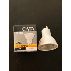 7 WATT GU10 DUYLU 400 LÜMEN AMBER IŞIK LED AMPUL