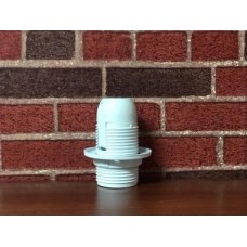 E27 RONDELALI BEYAZ PLASTİK DUY